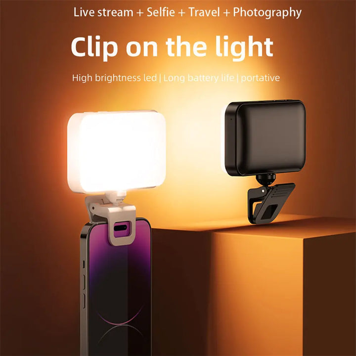 Selfie Light Clip on LED Light - epsaxa stores