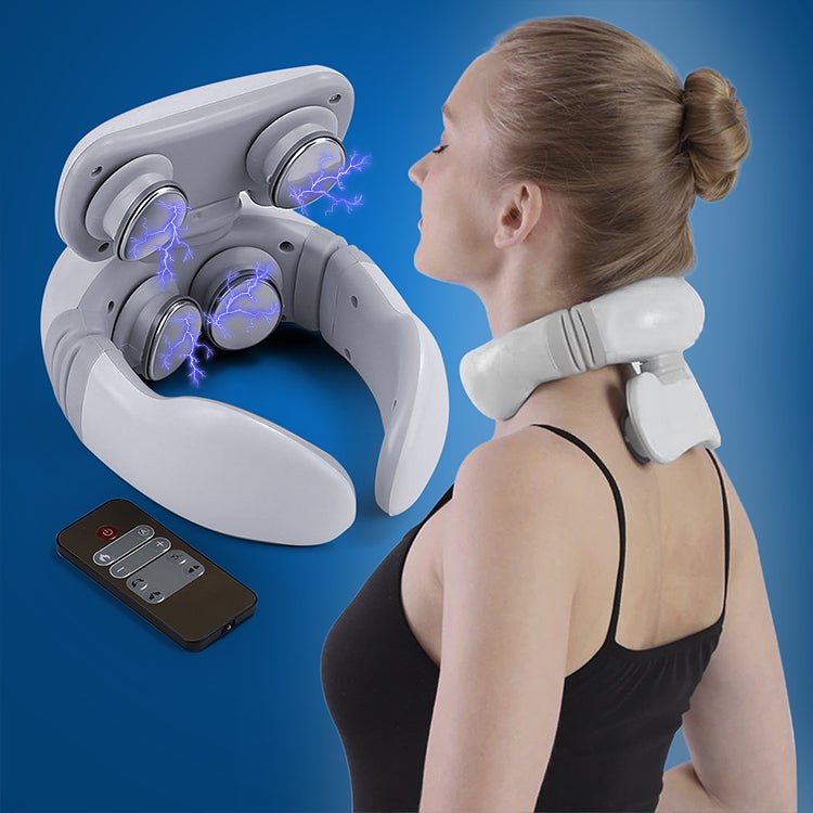 CerviPRO 2.0 - 4D Neck Massager + Remote Control - epsaxa stores