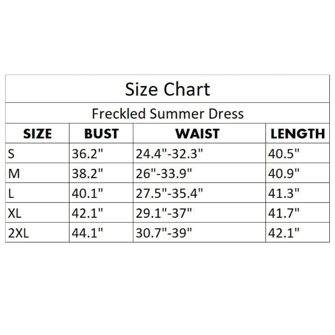 Freckled Summer Dress - epsaxa stores