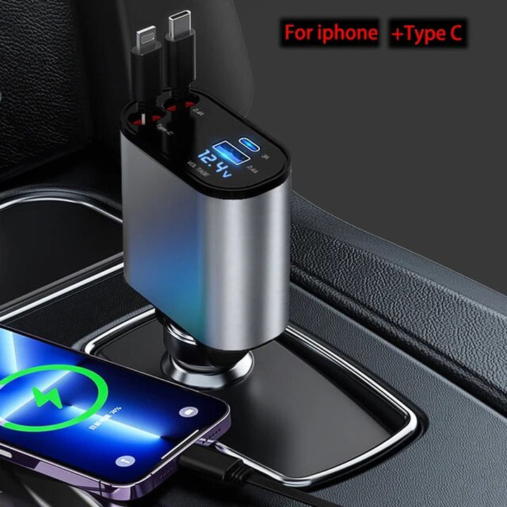 Retractable Car Charger - epsaxa stores